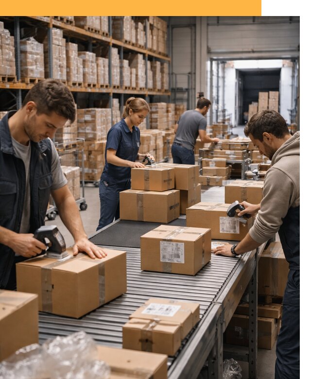 Доставка товаров для маркетплейсов от двери до склада от 7590