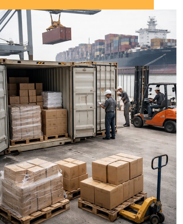 Контейнерные перевозки из Китая под ключ от 121440 руб/контейнер