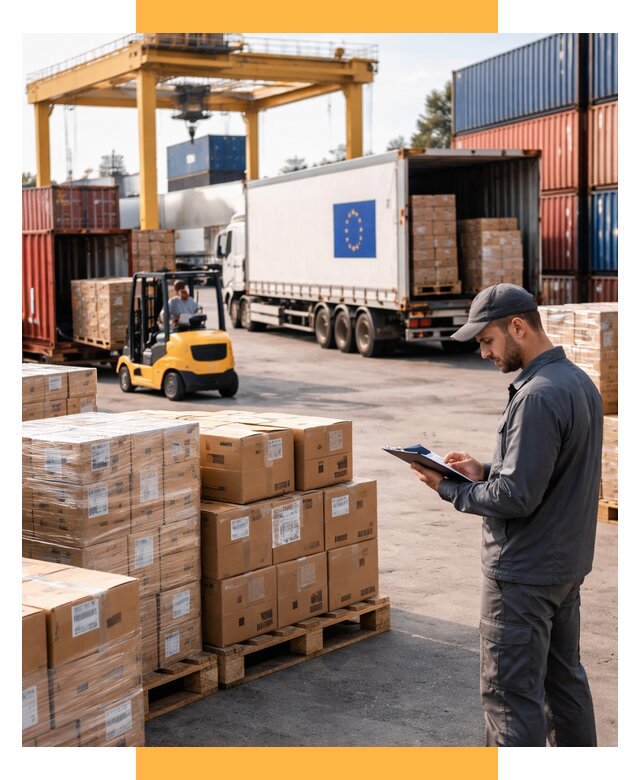 Доставка грузов из Европы от 12144 р., логистика СетСервис-Нвв