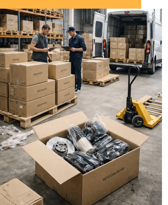 Доставка автозапчастей из Европы от 12650 руб быстро и надёжно