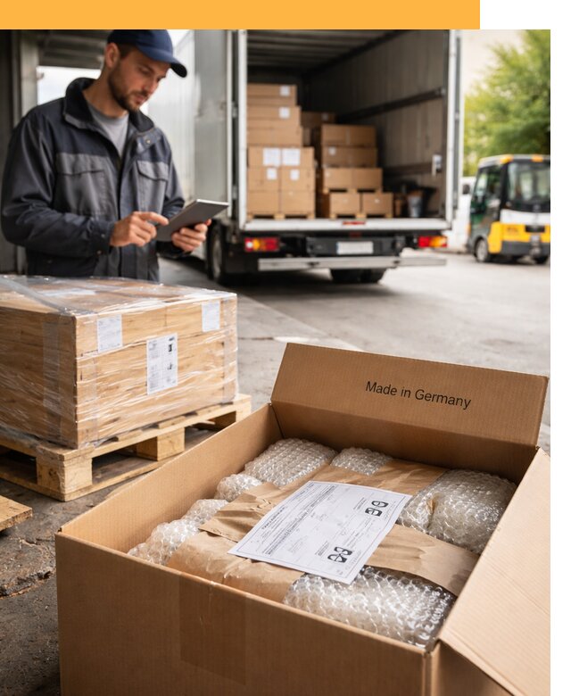 Доставка грузов из Германии от 45540 руб с таможенным оформлением
