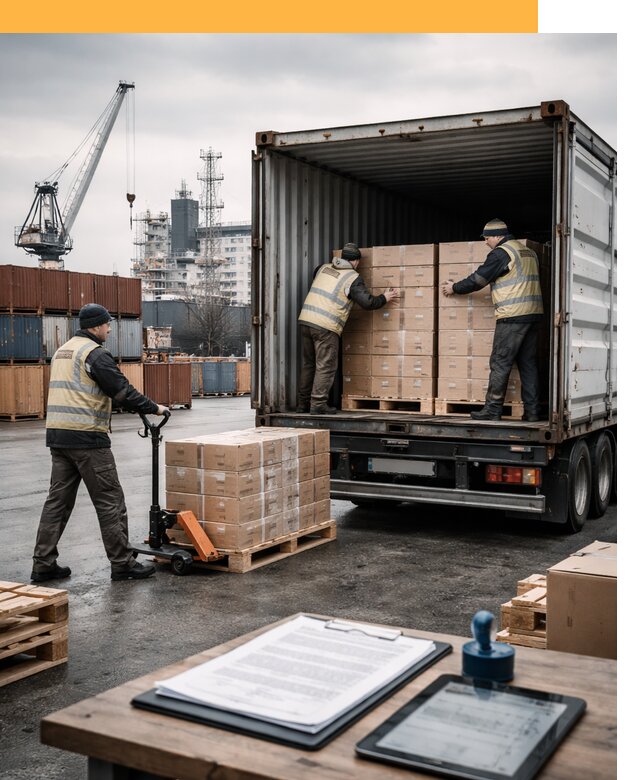 Доставка грузов из Латвии от 25300 руб, морская, авто, авиа