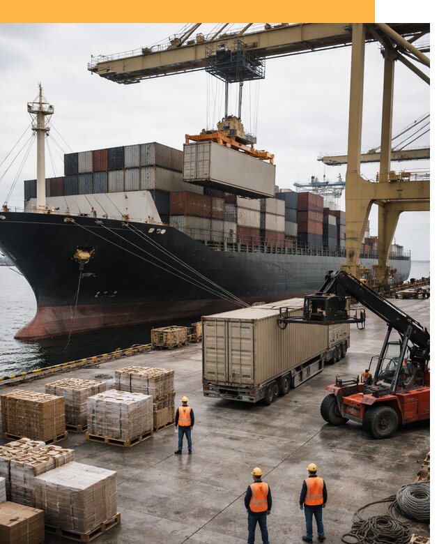 Морские перевозки из Индии: доставка FCL/LCL, таможня от 121440