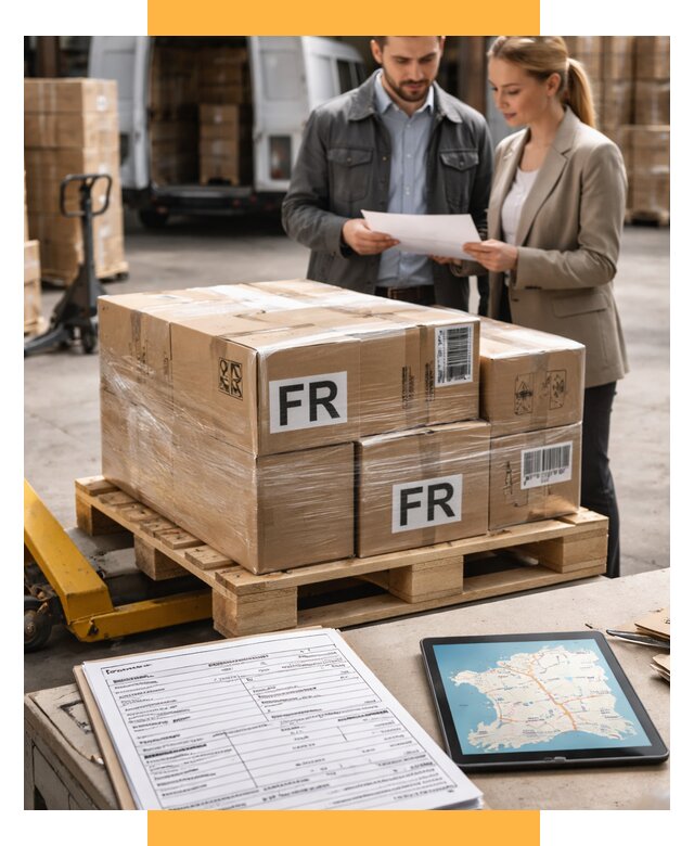 Доставка грузов в Францию от 25300 р., логистика СетСервис-Нвв