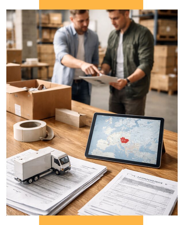 Доставка грузов в Чехию от 35420 р. - логистика СетСервис-Нвв