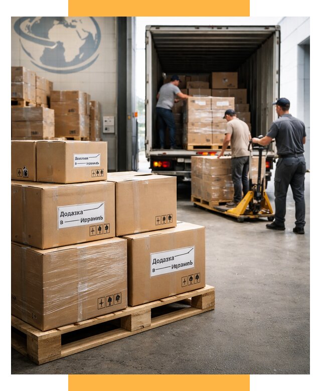 Доставка грузов в Израиль и экспорт от 45540 р. СетСервис-Нвв