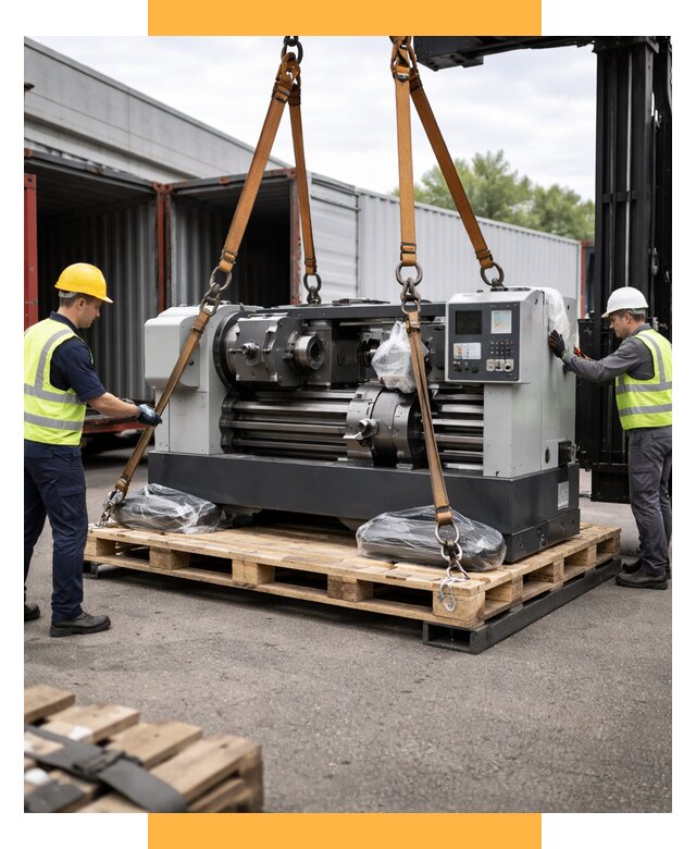 Перевозка станков и таможня от 60720 р. | СетСервис-Нвв логистика