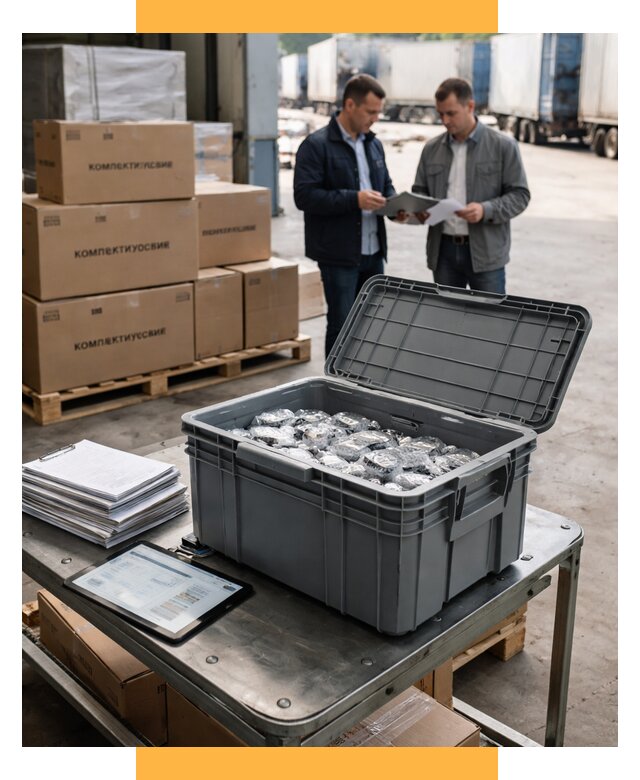 Перевозка комплектующих из Китая от 6578 р. | СетСервис-Нвв