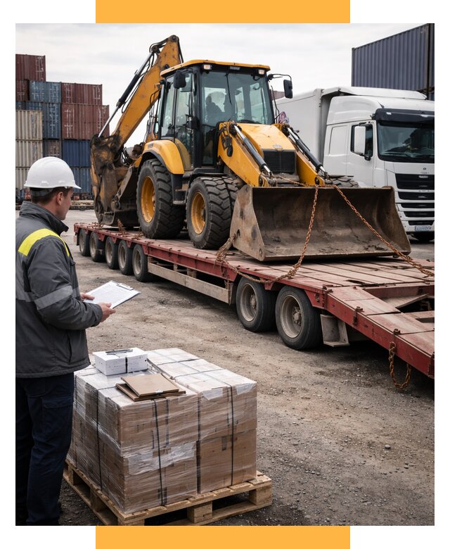 Международная перевозка спецтехники от 45540 р., СетСервис-Нвв