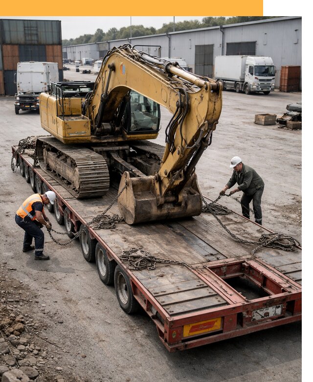 Перевозка спецтехники по России и миру от 45540 руб