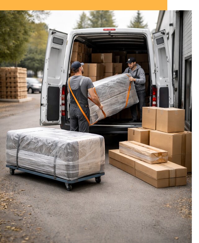 Перевозка мебели по России и за рубеж с таможней от 7590