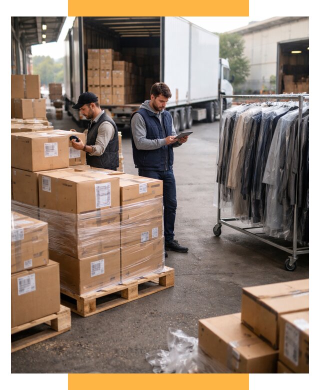 Перевозка и доставка одежды из Китая от 7590 р., СетСервис-Нвв