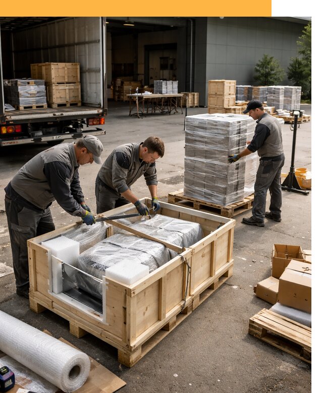 Перевозка выставочных грузов по миру от 25300 руб за м2 с таможней