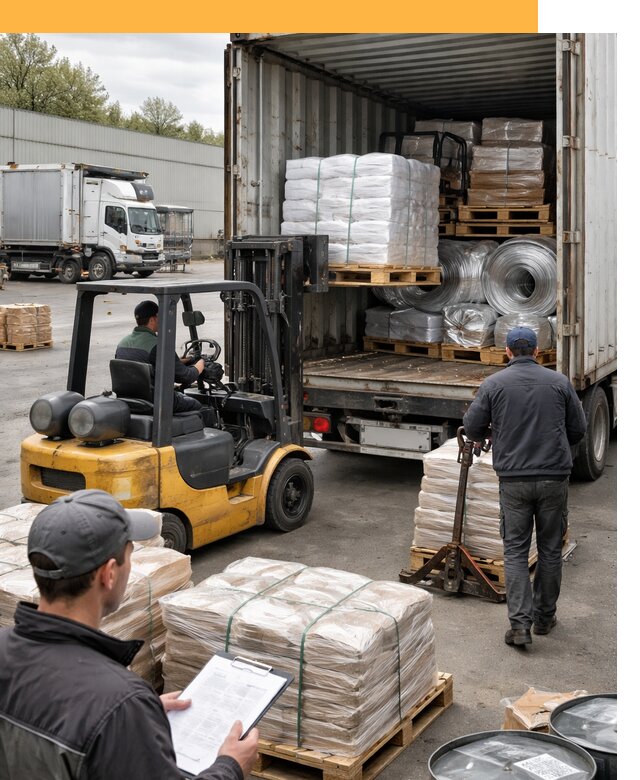 Международная перевозка сырья для производства от 6578 руб