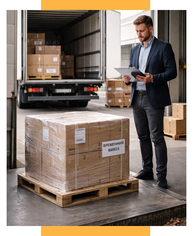 Временный вывоз товаров под ключ от 8096 р. | СетСервис-Нвв