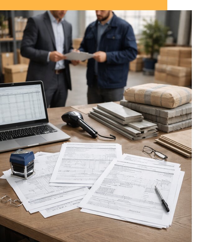 Таможенное оформление строительных материалов от 8602 руб.